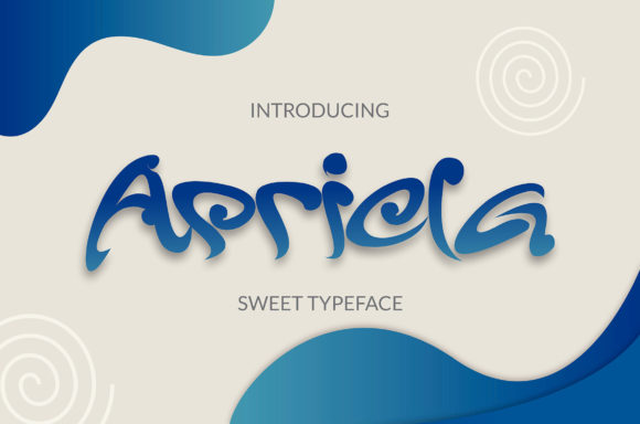 Apriela: A Chic and Stylish Display Font for Modern Design