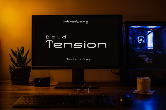 Bold Tension: A Modern Font for the Future of Design