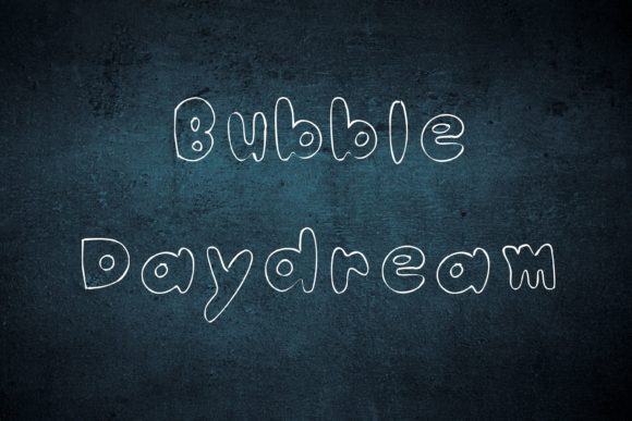 Bubble Daydream: A Fun and Versatile Display Font for Every Project