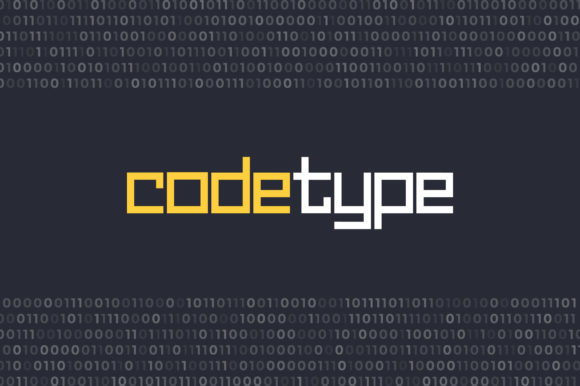 Codetype: A Bold, Modern Display Font