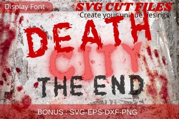 Death City: A Bold Font for Unique Design