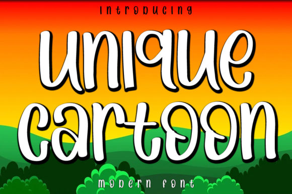 Discover the Beauty of Unique Cartoon: A Handwritten Font for Creative Expression