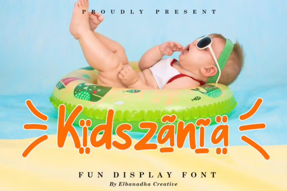 Kidszania: A Playful Font for Modern Creative Expression