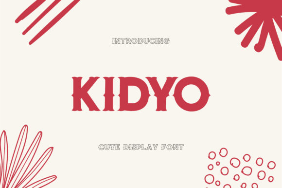 Kidyo: A Bold, Stylish Display Font for Creative Projects
