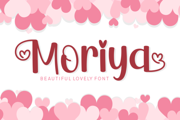 Moriya: A Beautiful, Lovable Font for All Crafting