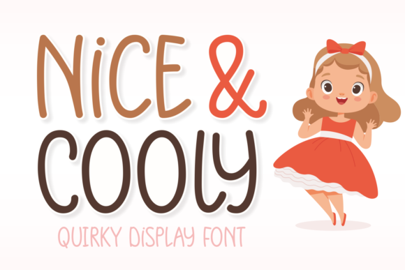 Nice and Cooly: A Playful Font for Creative Kids’ Projects