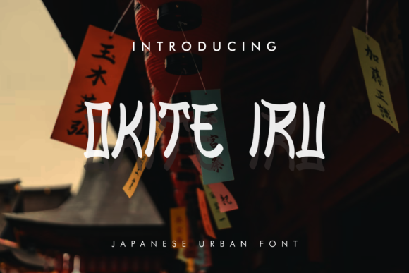 Okite Iru: A Japanese-Inspired Display Font for Creative Excellence