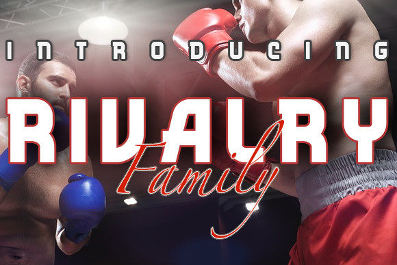 Rivalry: A Bold, Trendy Display Font