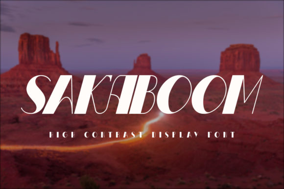 Sakaboom: A Strategic Font for Clear Communication and Impactful Design